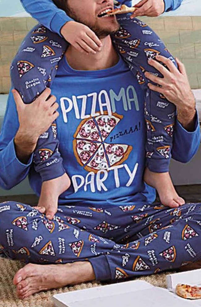 Muydemi pigiama uomo Pizza party 301264