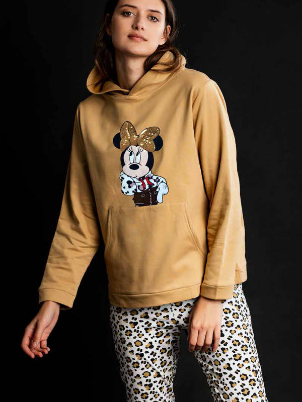 Admas Pigiama donna tuta DISNEY MINNIE 56983-0 - Pigiama donna 56983-0