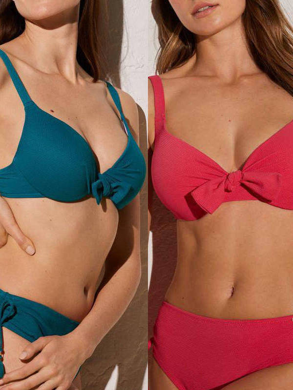 Ysabel Mora Swim Costumi Bikini PIQUET coppa preformata